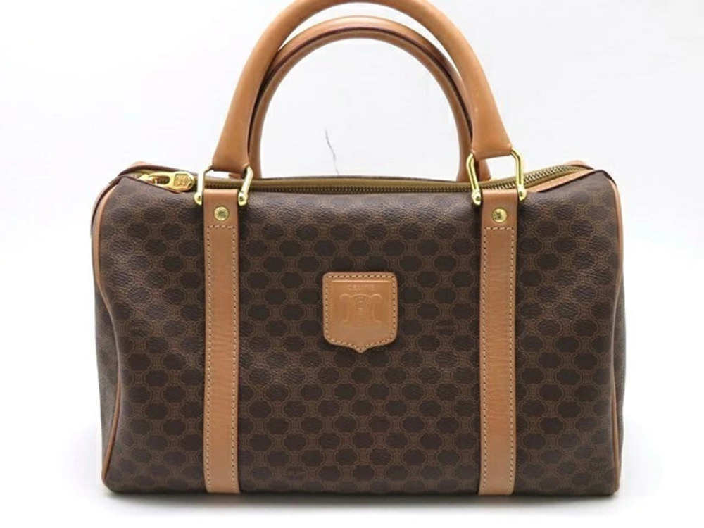 Celine Boston bag Macadam canvas